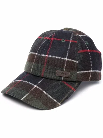 Barbour Galingali Scottish Waxed Peaked Hat In Multi