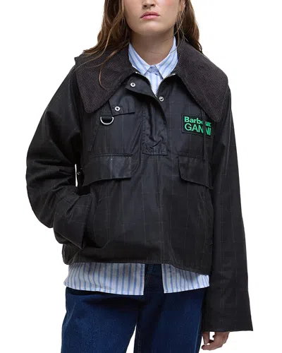 BARBOUR GANNI WAXED ANORAK