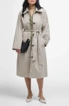 Barbour Garbo Water Resistant Jacket In Light Sand Rosemary