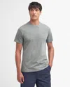 Barbour Garment Dyed Mens Tailored T-shirt In Gray