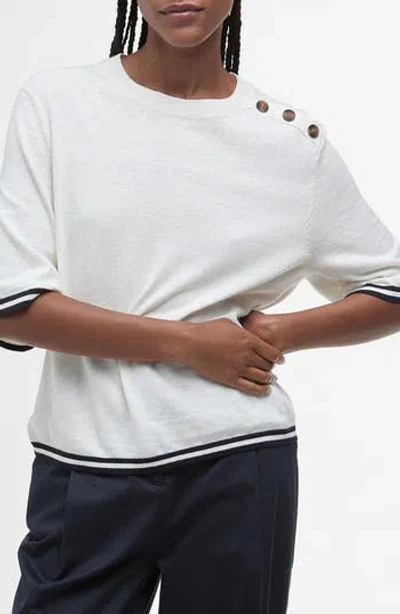 Barbour Genevieve Sweater In White