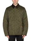 Barbour Heritage Liddesdale Quilted Jacket In Green