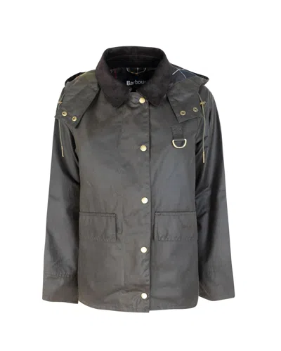 Barbour Giacca In Cotone Cerato Avon In Ol71