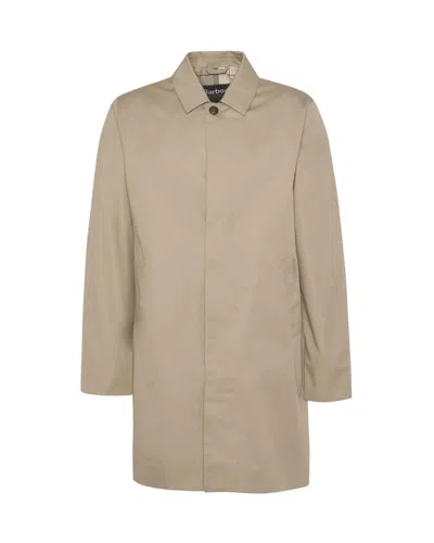 BARBOUR MAC JACKET LIGHTWEIGHT ROKIG WASHED STONE