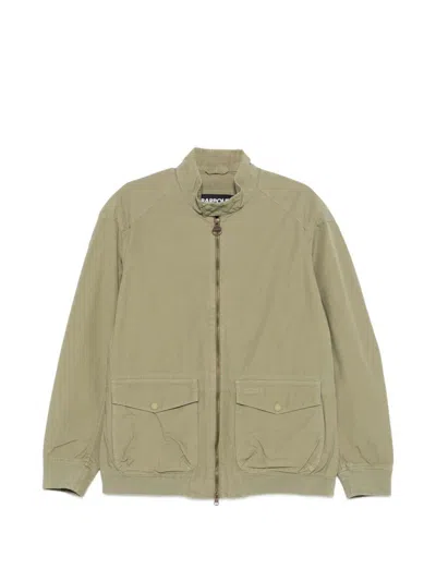 Barbour Giacca Matley In Cotone Oliva  In Green