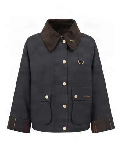 Barbour Giacca Modern Spey Wax Beech Birchwood In Yellow