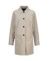 Barbour Reversible Single-breasted Coat In St33