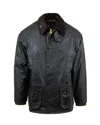 Barbour Mens Sage Bedale Waxed-cotton Jacket In Sg91