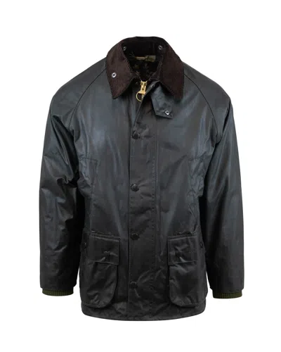 BARBOUR BEDALE WAXED JACKET SAGE GREEN