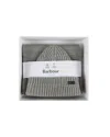 Barbour Gift Set "crimdon" Gray Hat And Scarf In Gy31