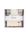 Barbour Gift Set Dover Beanie Hailes Monochrome Tartan In White