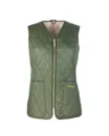 Barbour Gilet Markenfield Liner Verde In Ol51