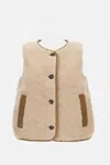 Barbour Button-fastening Gilet In Brown