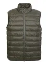 Barbour Padded Polyamide Vest In Brown