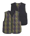 Barbour Gillian Reversible Down Vest In Multi