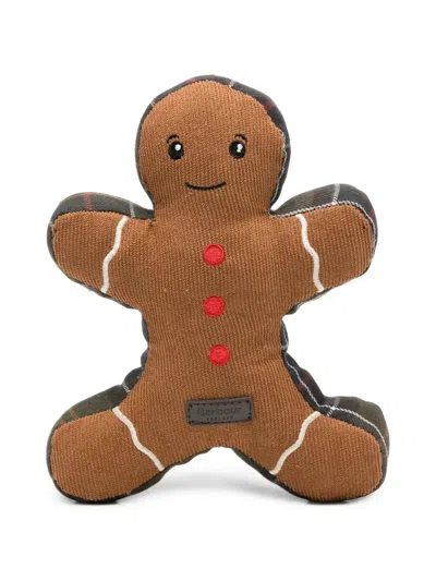 Barbour Gingerbread Man Pet Toy In Brown