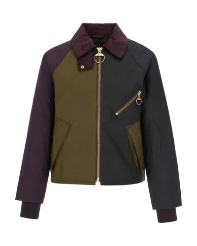 Barbour Giubbino Cerato Color Block In Multi