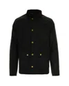 Barbour Giubbino Reelin Wax Sage In Black