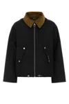 Barbour Black Polyester Weaver Jacket In Black