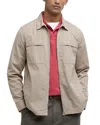 Barbour Glendale Zip Overshirt In Neutral