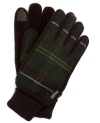 Barbour Gloves Tartan In Brown