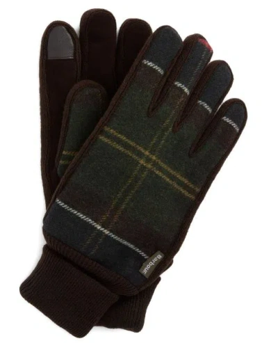 Barbour Gloves Tartan In Brown