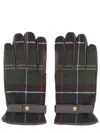 Barbour Gloves With Tartan Pattern In Multi