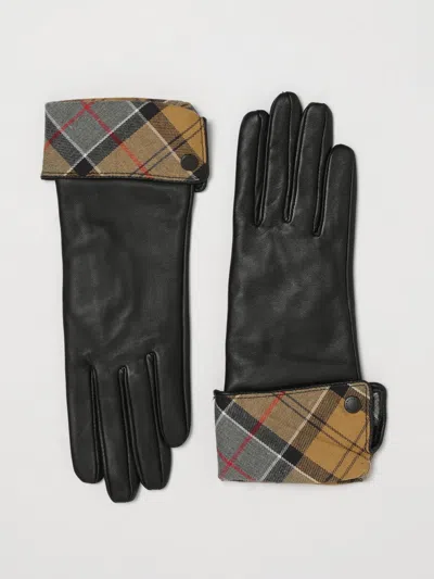 Barbour Gloves Woman In Black