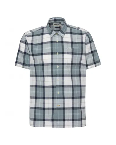 Barbour Gordon Mens Tailored Shirt In Blue
