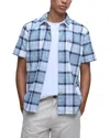 Barbour Gordon Plaid Summer Fit Short Sleeve Button-up Shirt In Northshore