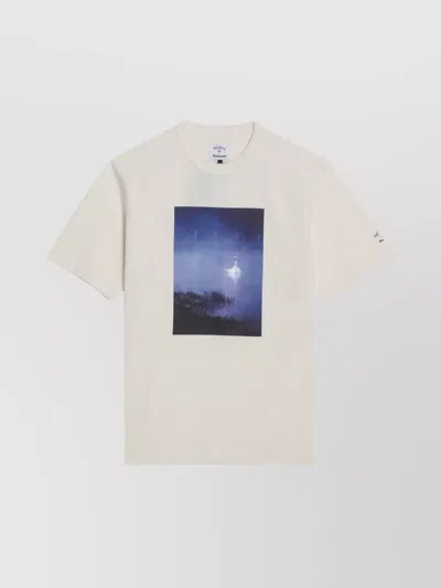 BARBOUR GRAPHIC PRINT CREW NECK T-SHIRT