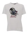 Barbour Graphic Printed Crewneck T-shirt In White