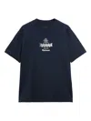 Barbour Graphic Short-sleeves T-shirt In Blue