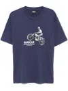 Barbour Graphic T-shirt In Blue