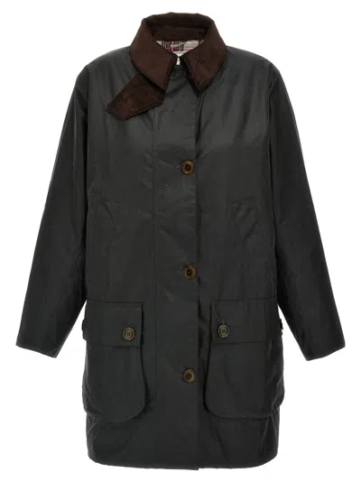 BARBOUR GREEN BARBOUR THE EDIT BY ALEXA JACKET