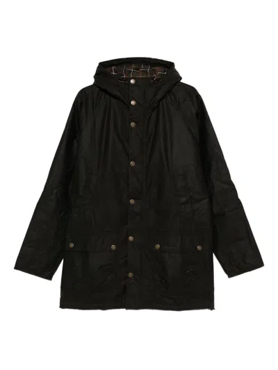 BARBOUR GREEN 'BEDALE' PARKA WITH POCKETS BARBOUR