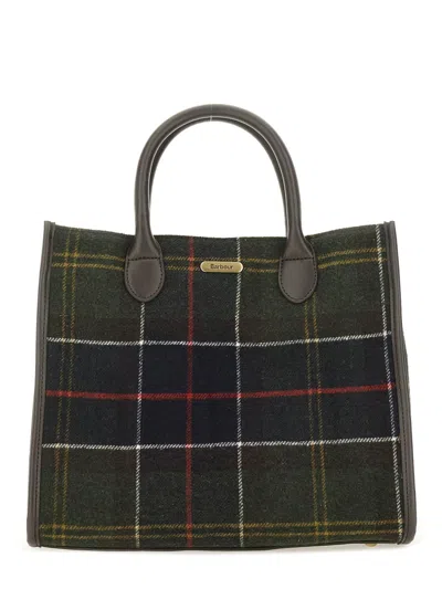 BARBOUR BARBOUR GREEN HANDBAG