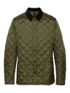 Barbour Heritage Liddesdale Padded Jacket In Green