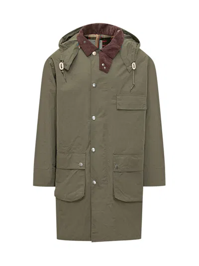 Barbour Green Hood Parka Jacket