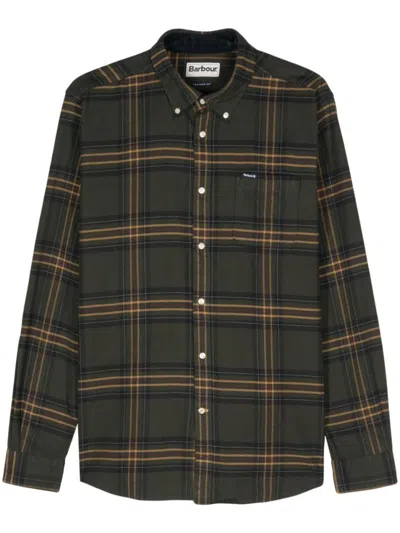 Barbour Green Long Sleeves Cotton Shirt