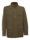 BARBOUR GREEN MILITARY JACKET