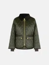 Barbour Green Polyamide Jacket In Green