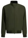 Barbour Green Polyester Jacket In Multi
