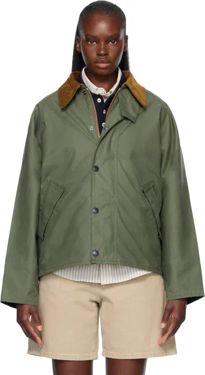 Barbour Green Transport Waxed Jacket