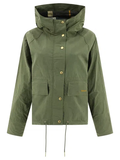 Barbour Green Waxed Cotton Jacket