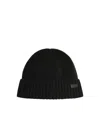 Barbour Carlton Ribbed Beanie In Green