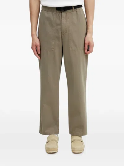 Barbour Grendle Belted Trousers In Green