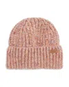 Barbour Greta Beanie Hat In Pink