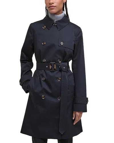 BARBOUR GRETA SHOWERPROOF TRENCH COAT
