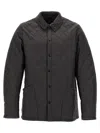 Barbour Heritage Quilted Jacket In Grey